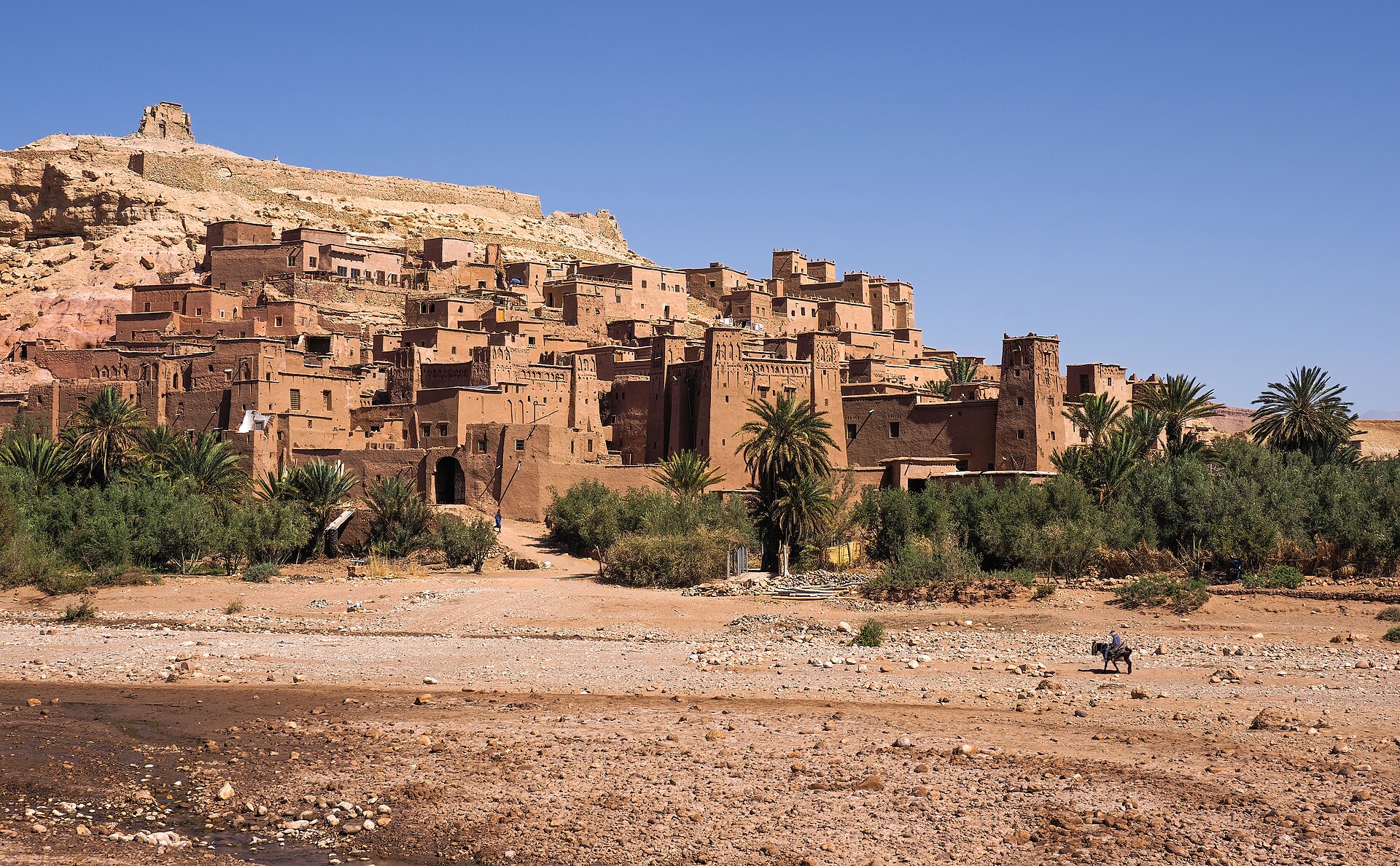 Kasbah d'Aït Benhaddou sur la route du Sahara